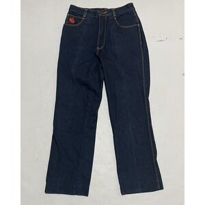 VTG RARE 80s Gloria Vanderbilt For Murjani‎ Jeans Swan Size 8 X 25.5 Dark Wash